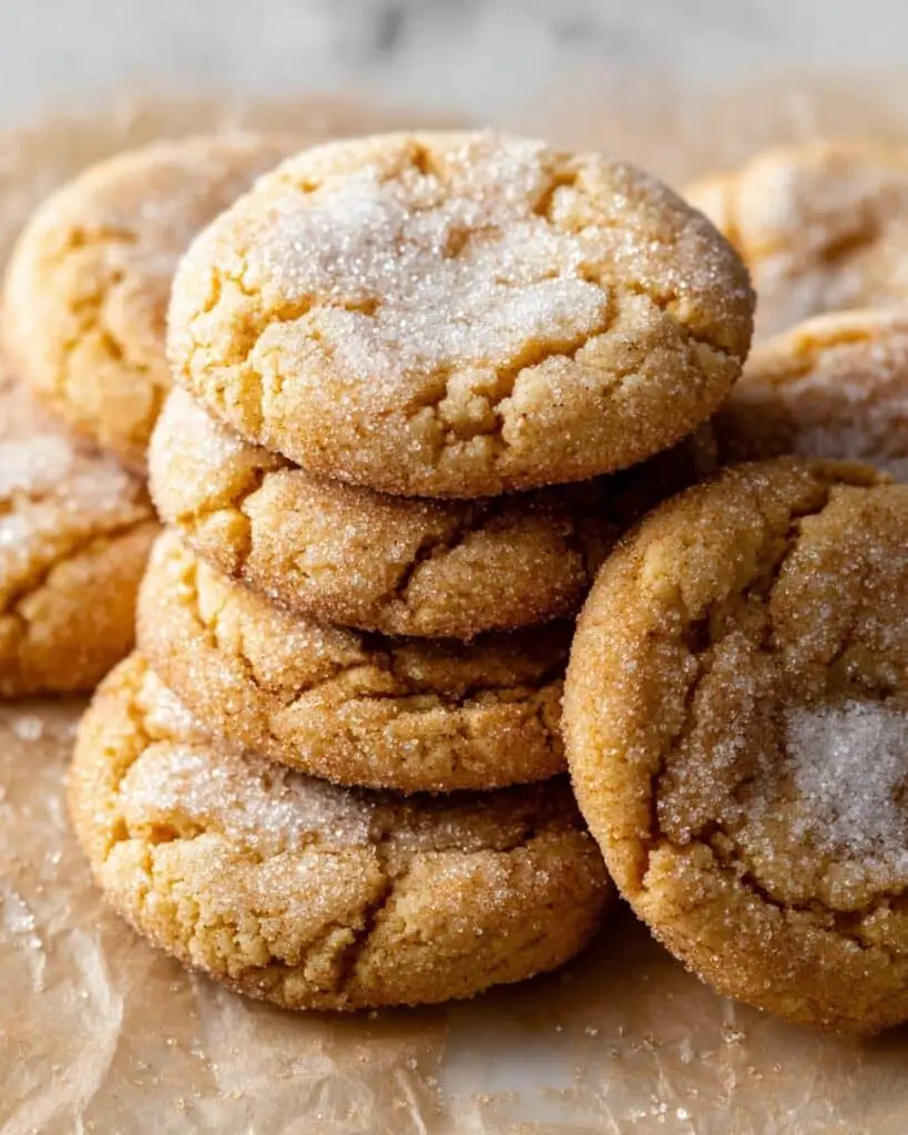 Chewy Pumpkin Snickerdoodle Cookies Recipe