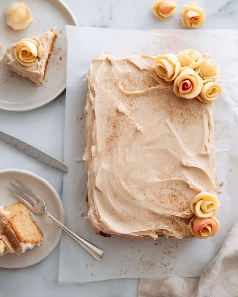 Apple Cake with Cinnamon Cream Cheese Frosting Recipe