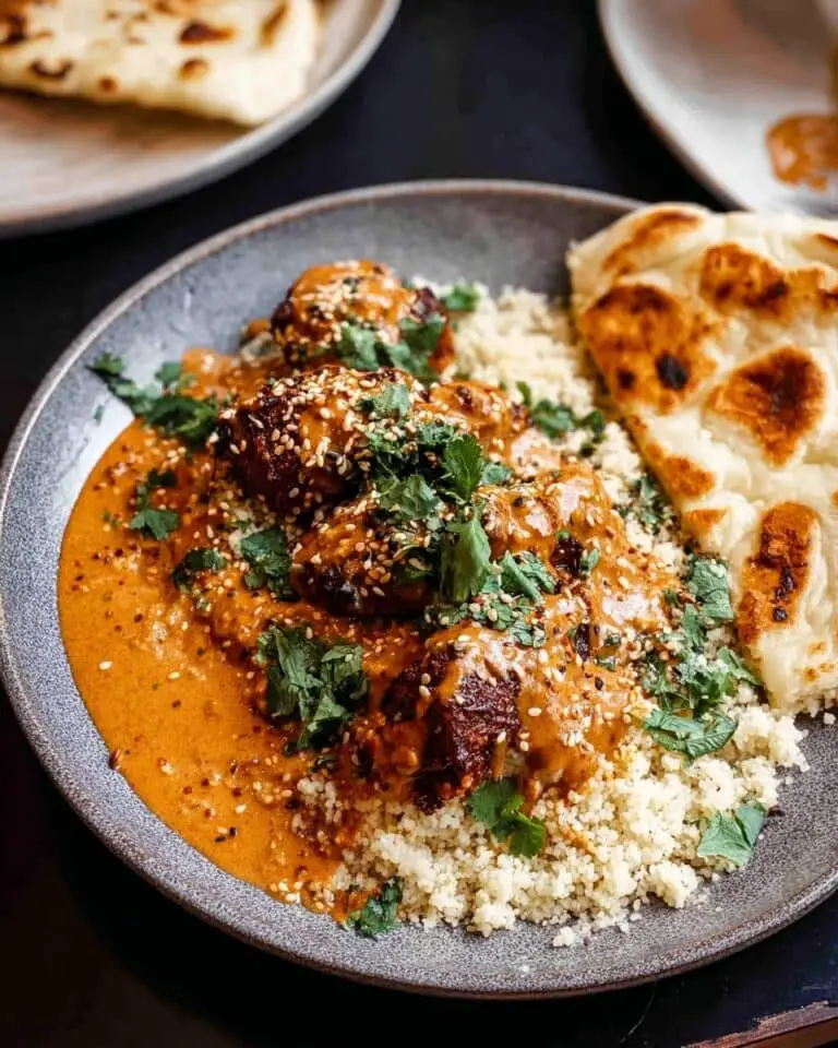 One Pan Spicy Sesame Butter Chicken Recipe