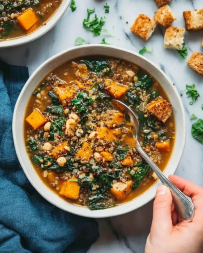 Easy Sweet Potato Lentil Soup Recipe