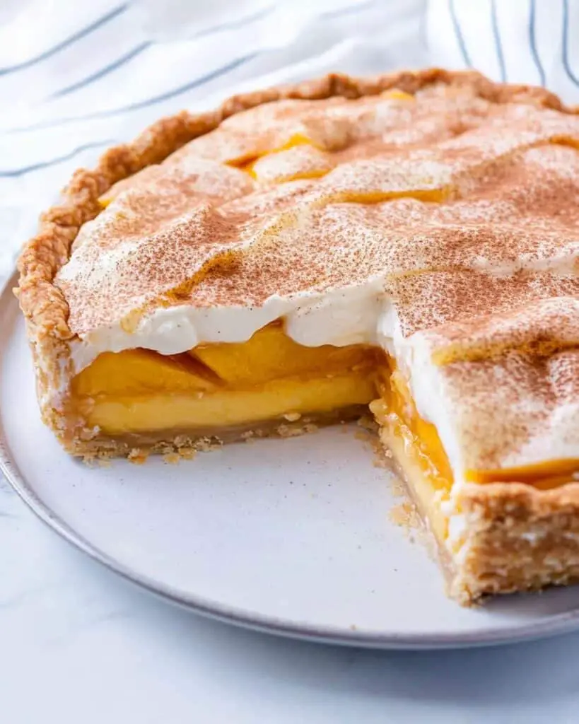 Peaches and Cream Cake Recipe