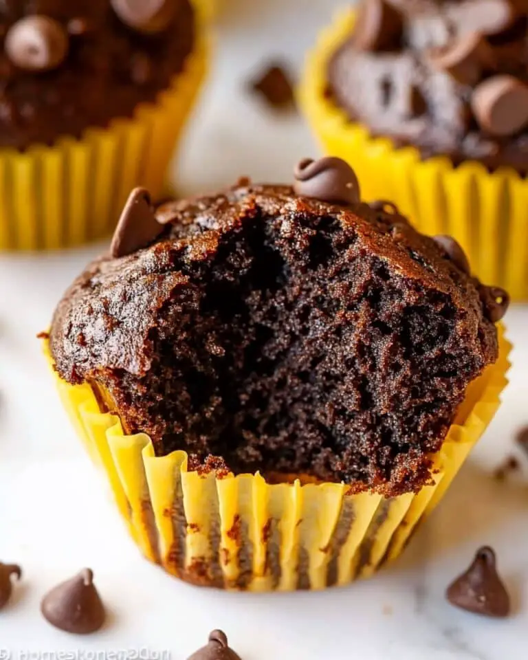 130 Calorie Chocolate Pumpkin Spice Muffins Recipe