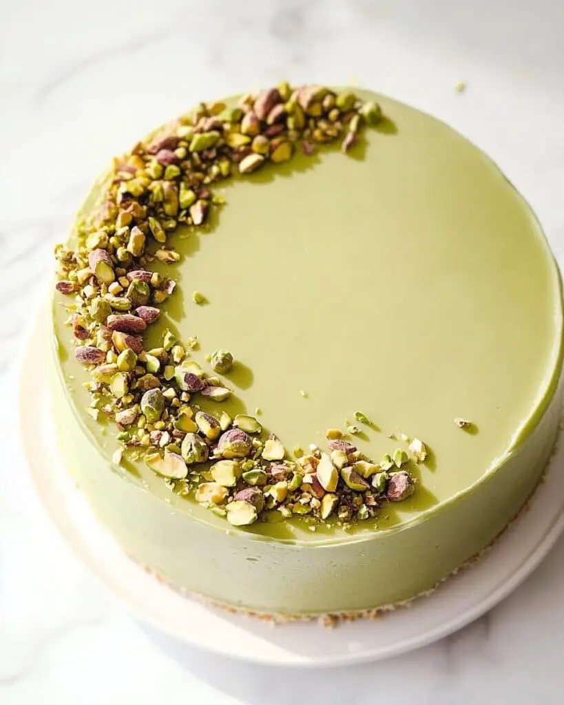 No Bake Pistachio Cheesecake Recipe