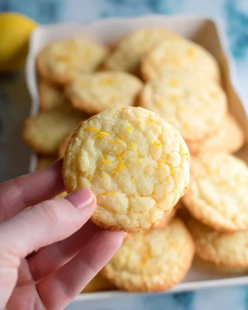 Lemon Sugar Cookies Recipe