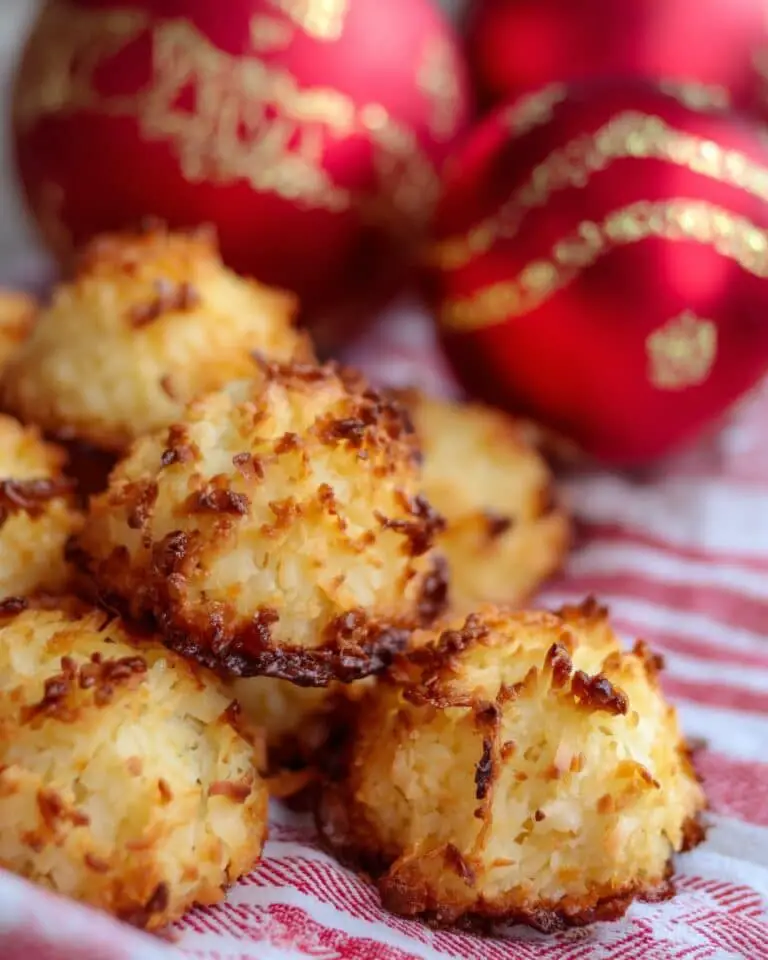 Coconut Custard Macaroons Recipe