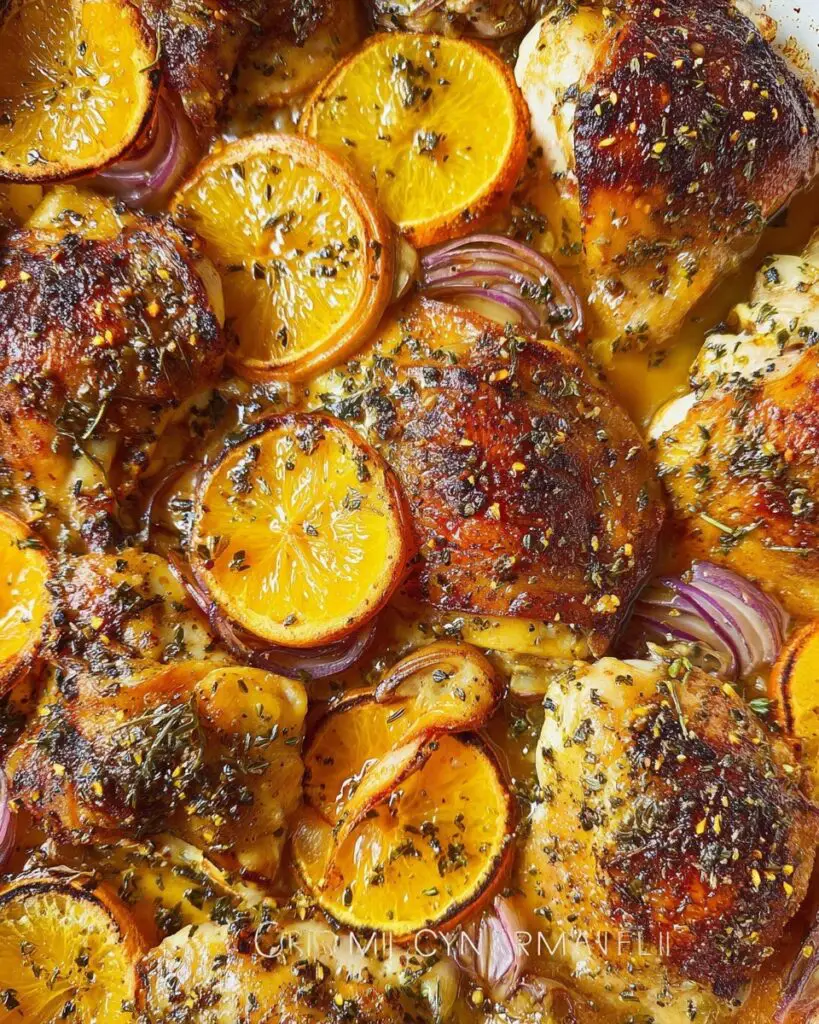 Herb and Citrus Oven Roasted Chicken Recipe