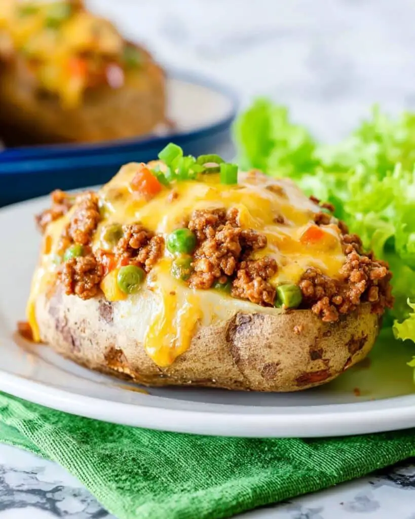 Shepherd’s Pie Stuffed Baked Potatoes Recipe