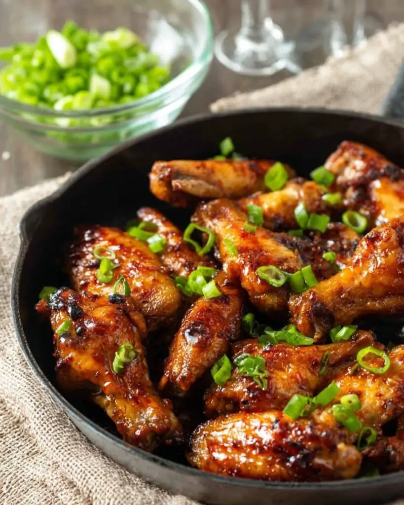 Oven Baked Honey Soy BBQ Chicken Wings Recipe
