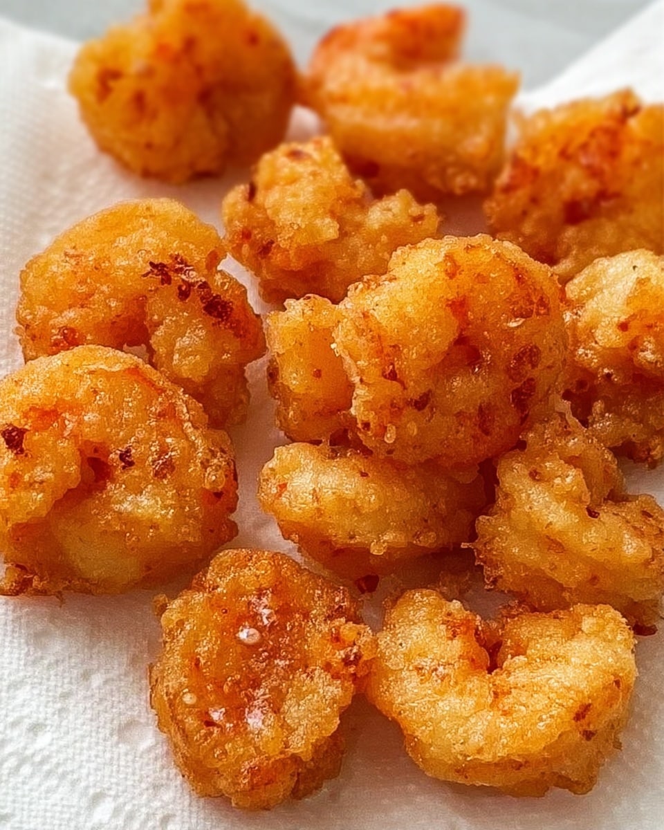 A white bowl lined with brown parchment paper is filled with round, crispy golden-orange fried cauliflower bites. The cauliflower pieces are coated in a smooth, creamy orange sauce that glistens under the light. Small green chive bits are sprinkled evenly over the cauliflower, adding a fresh pop of color. The bowl rests on a rustic wooden surface, but imagine it on a white marbled texture. The cauliflower pieces have a crunchy texture with some sauce dripping slightly over them, creating a rich and tasty look. photo taken with an iphone --ar 4:5 --v 7
