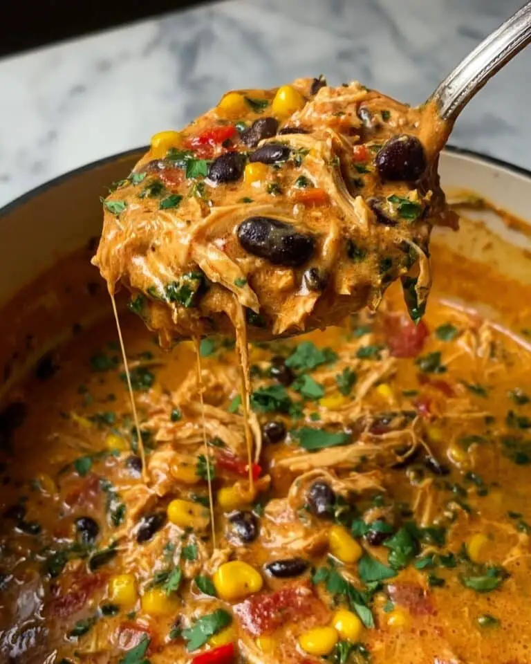 Crockpot Chipotle Queso Chicken Chili Recipe