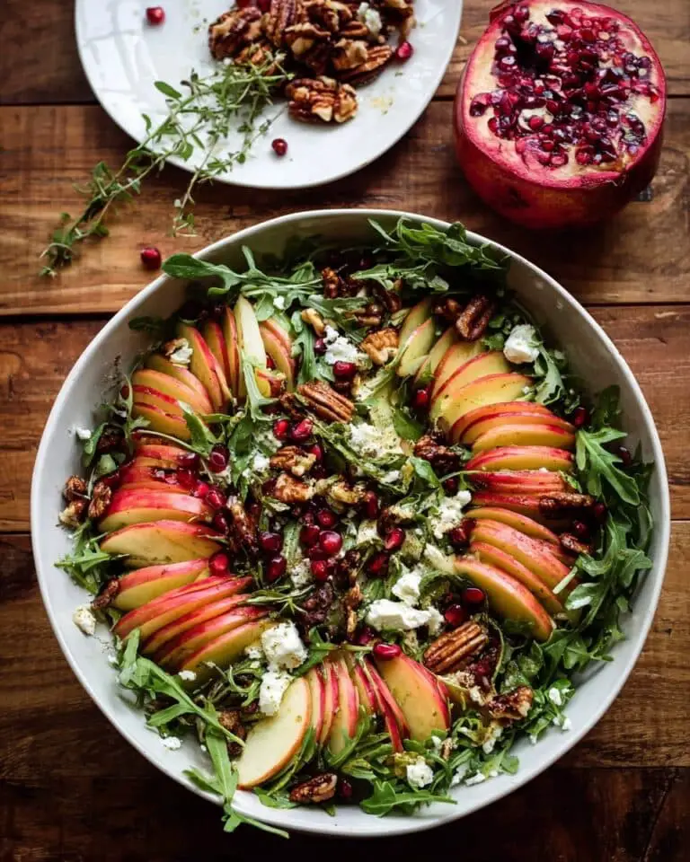 Autumn Harvest Honeycrisp Apple and Feta Salad Recipe