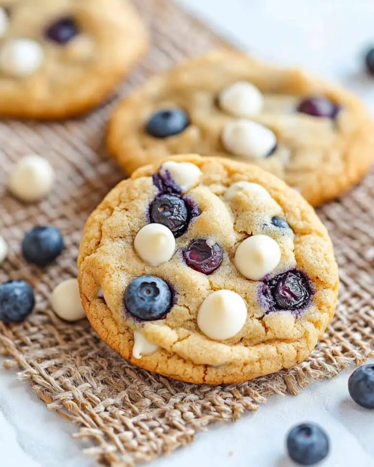 Blueberry White Chocolate Cookies Recipe