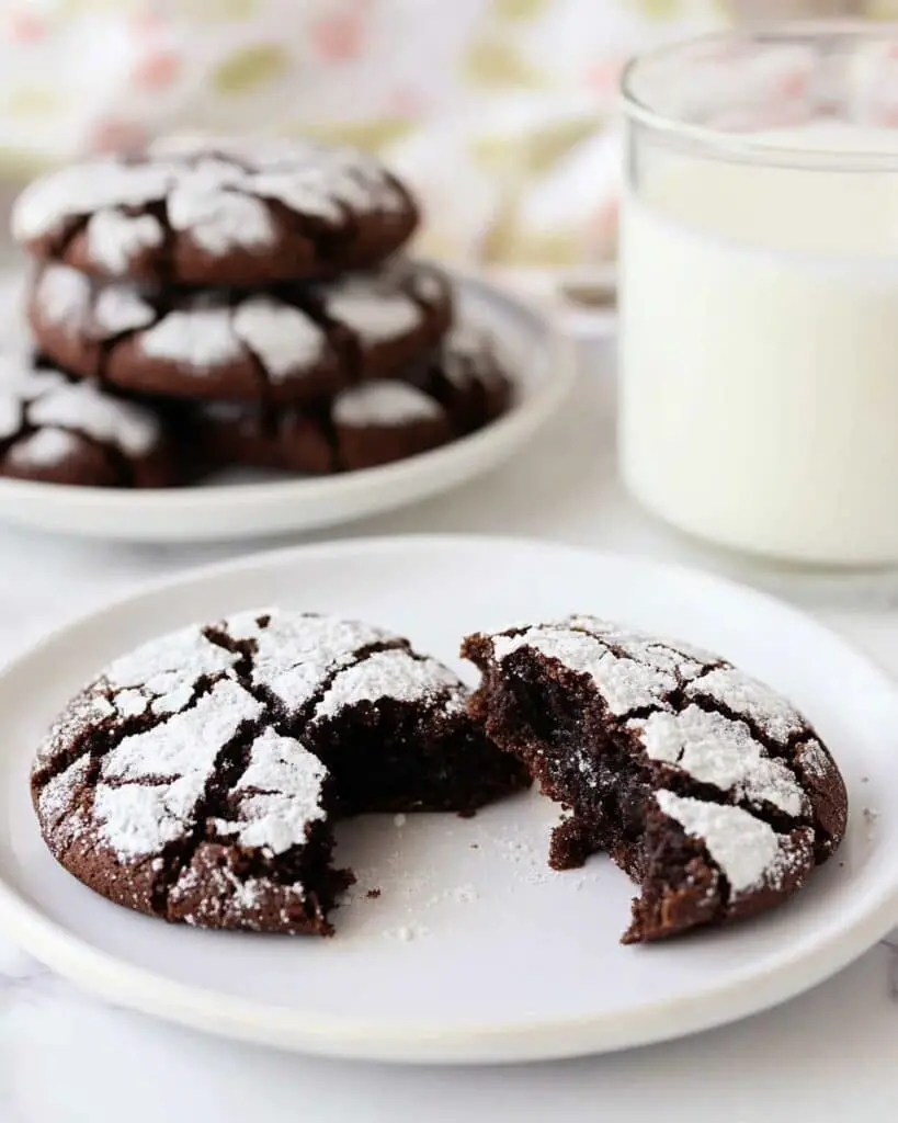 Chocolate Crinkle Cookies Recipe