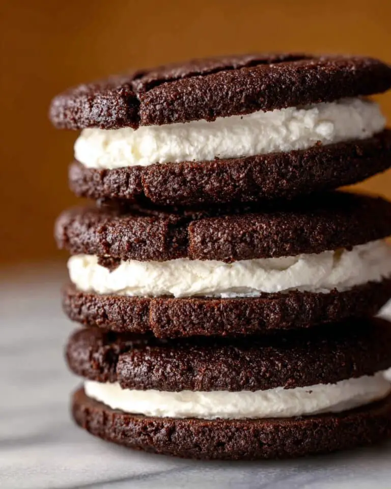 Chocolate Sandwich Cookies Recipe