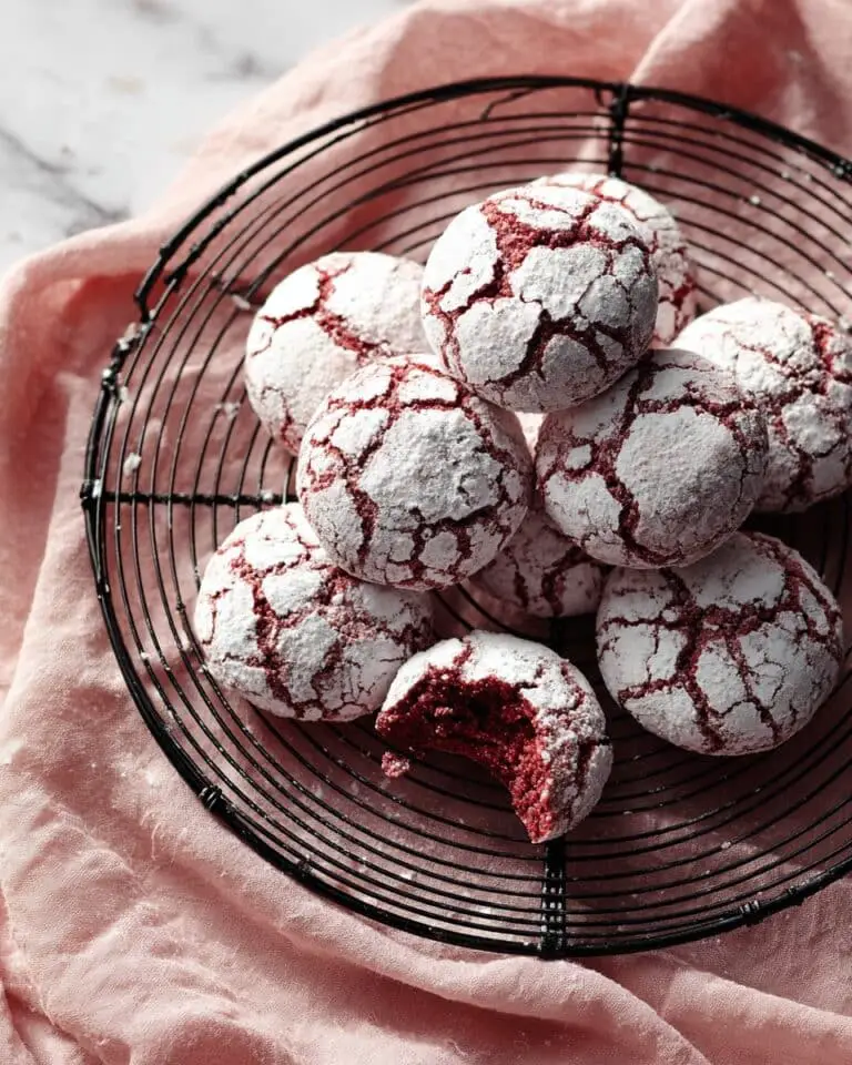 Raspberry Amaretti Cookies Recipe