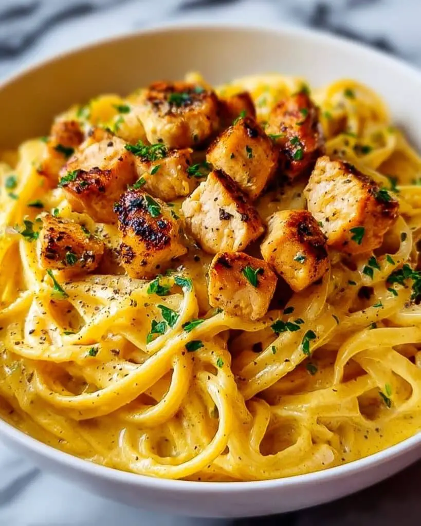 Cowboy Butter Chicken Linguine Recipe