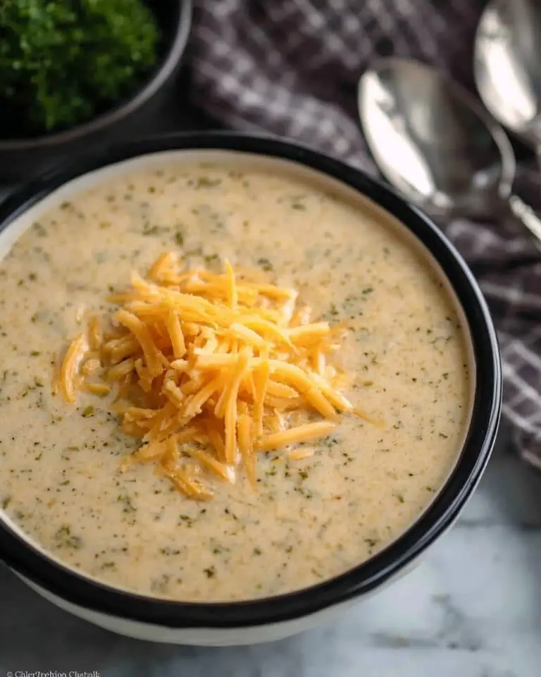 Crockpot Broccoli Cheese Soup Recipe