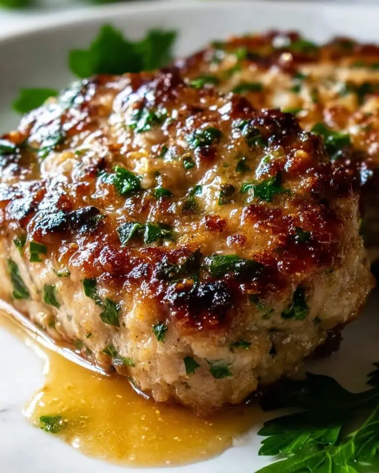 Melt-in-Your-Mouth Garlic Parmesan Chicken Meatloaf Recipe