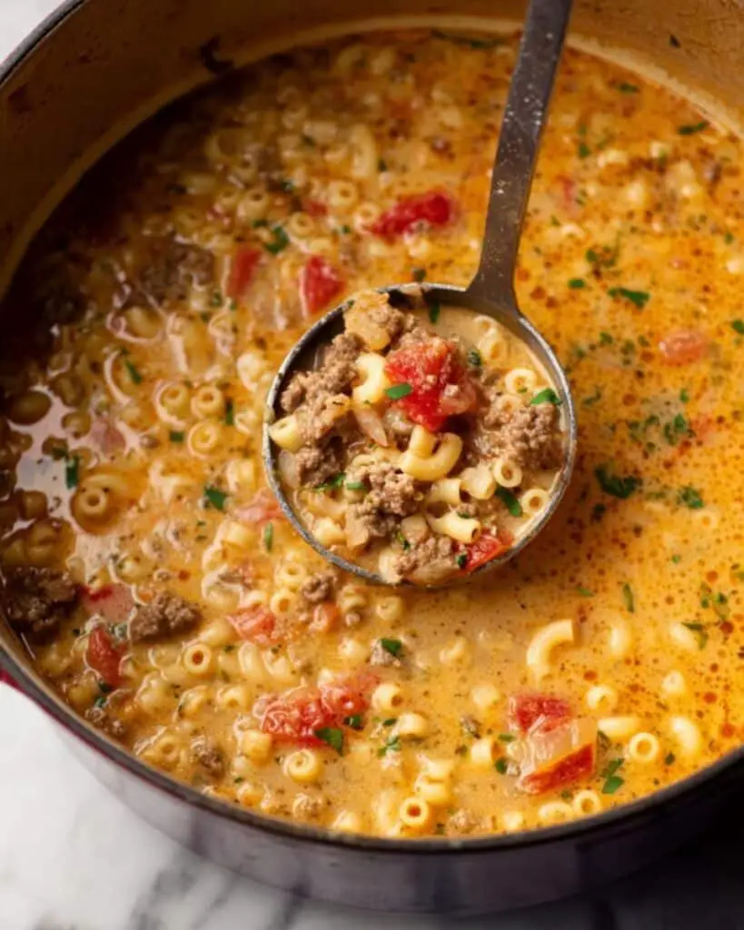 Parmesan Italian Sausage Ditalini Soup Recipe