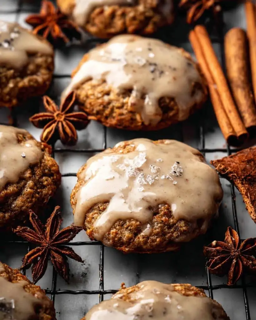 Brown Butter Pumpkin Oatmeal Latte Cookies Recipe