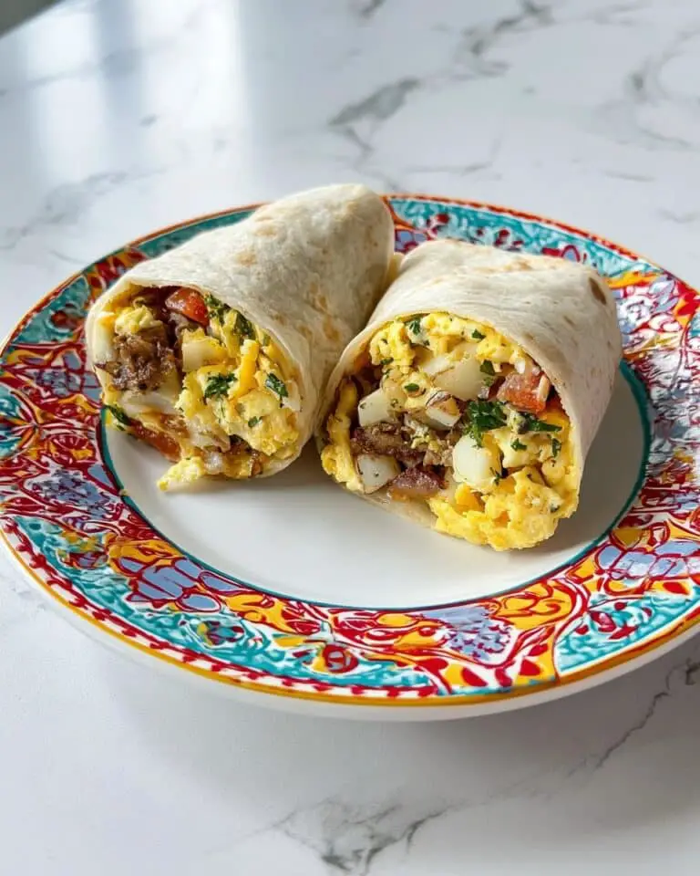 Slow Cooker Breakfast Burritos Recipe