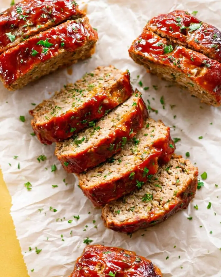 Air Fryer Turkey Meatloaf Recipe