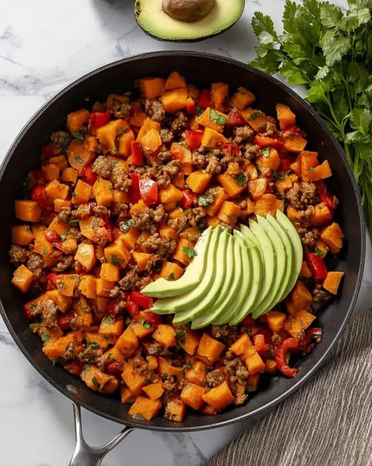 Sweet Potato Breakfast Hash with Black Bean Soup and Kale Recipe