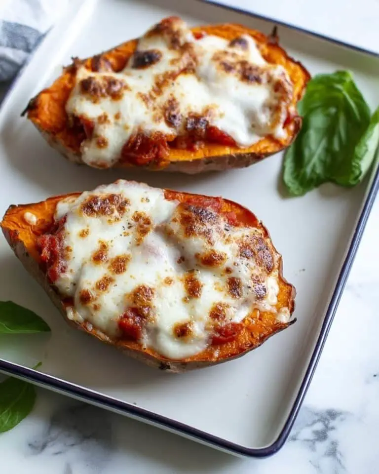 Stuffed Sweet Potatoes Italian Style Recipe