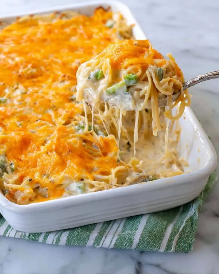 Creamy Turkey Tetrazzini Casserole Recipe
