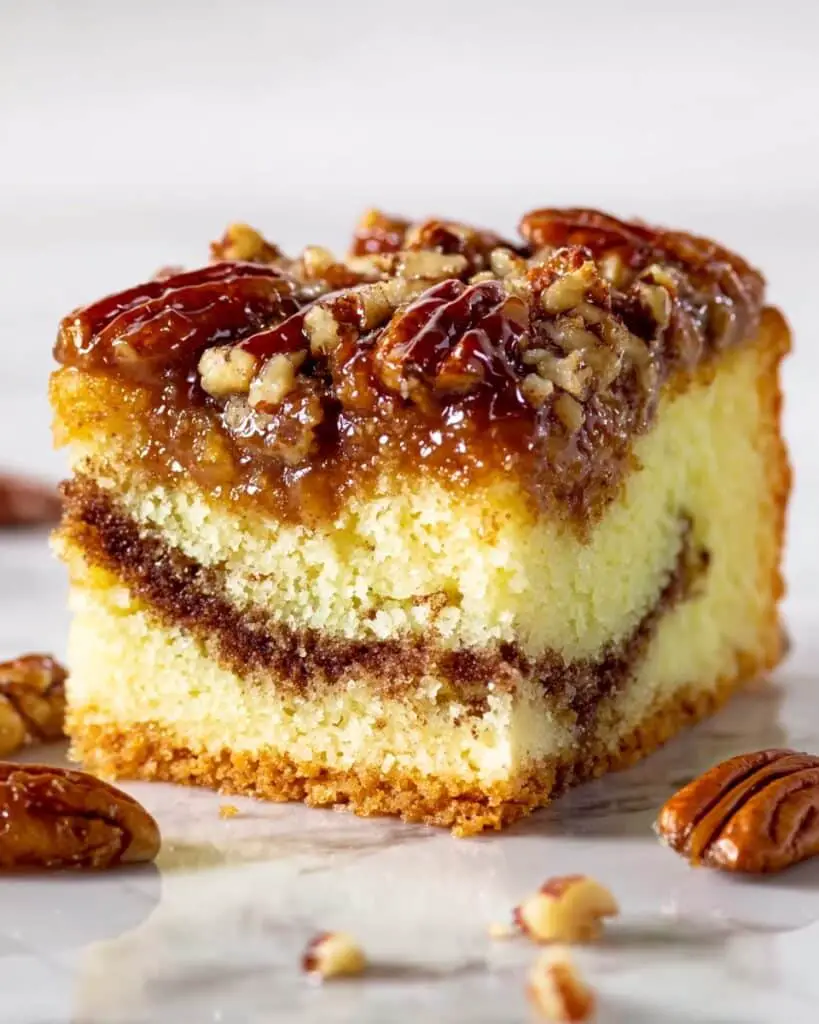 Pecan Upside-Down Cake Recipe
