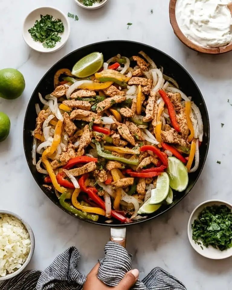 Skillet Turkey Fajitas Recipe