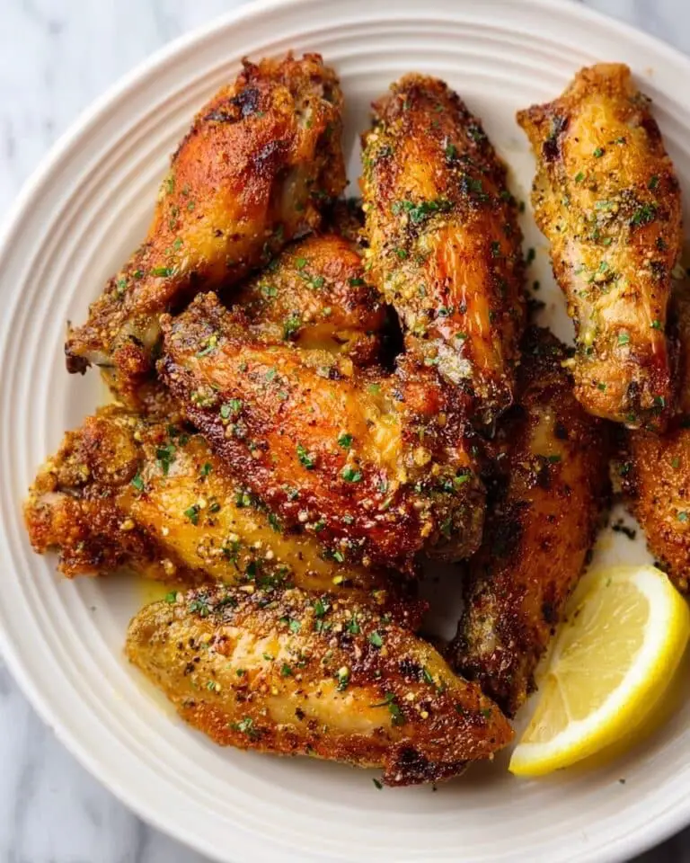 Lemon Pepper Turkey Wings Recipe