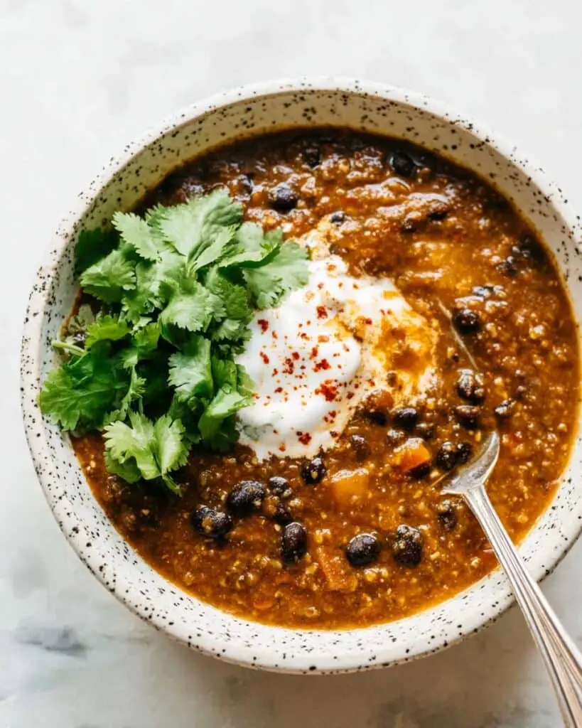 Rockin’ 5 Ingredient Sweet Potato Turkey Chili Recipe