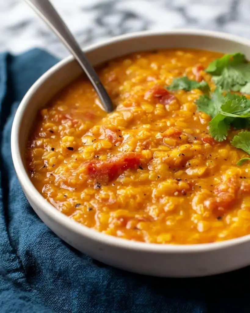 Instant Pot Red Curry Lentils Recipe
