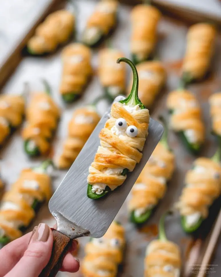 Jalapeno Popper Mummies Recipe