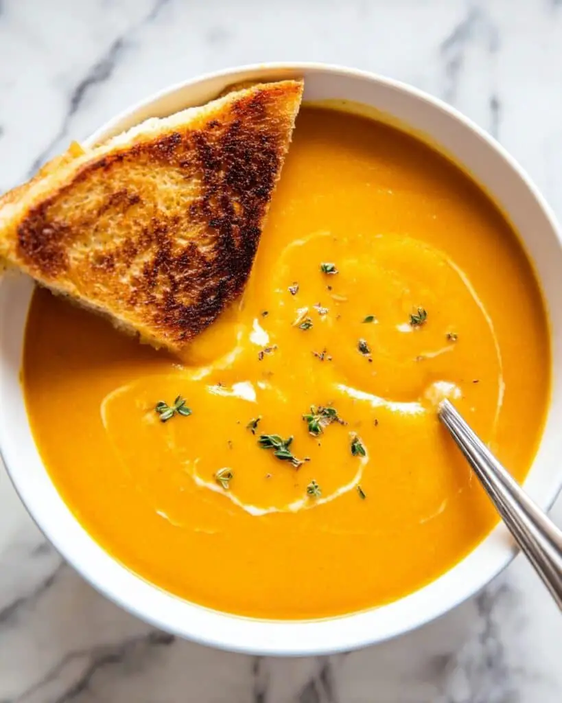 Roasted Spiced Vegetable Soup Recipe