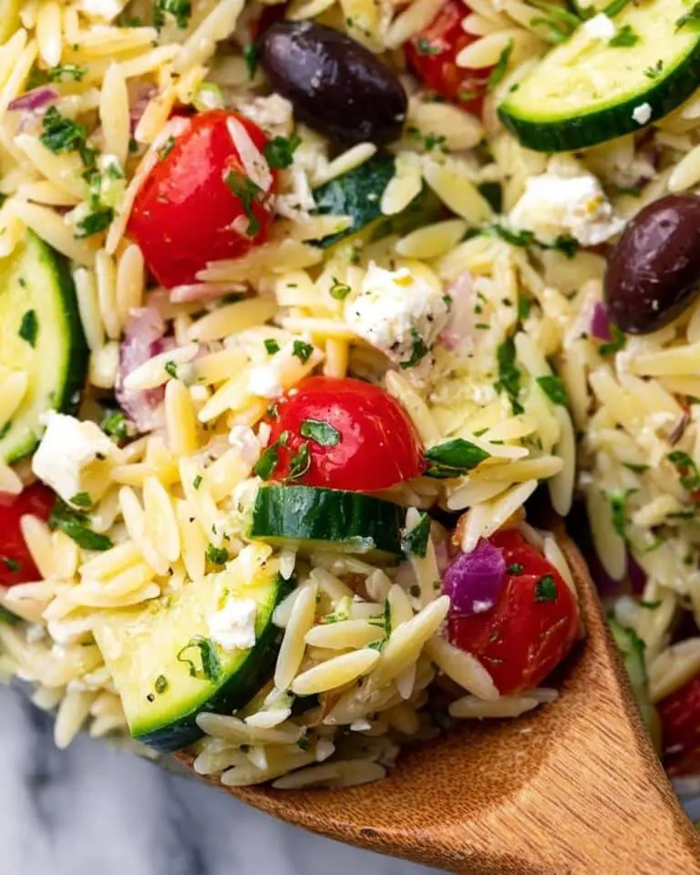Mediterranean Orzo Salad Recipe