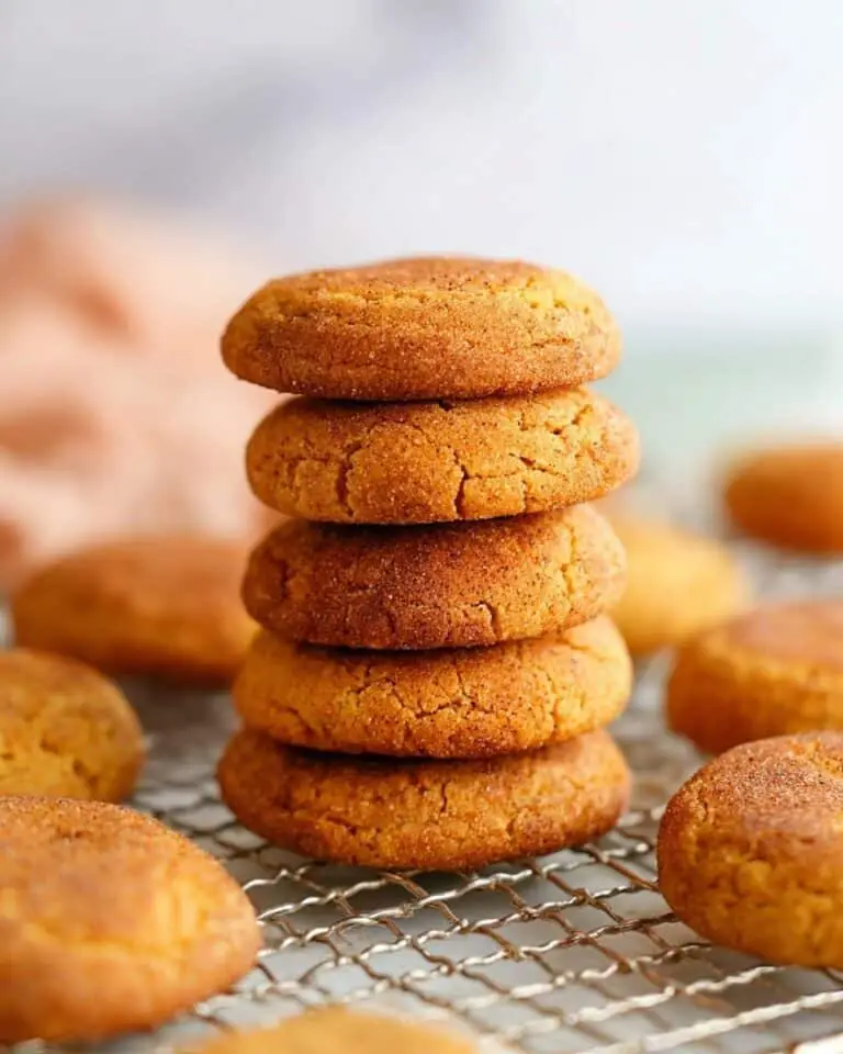 Keto Pumpkin Snickerdoodle Cookies Recipe