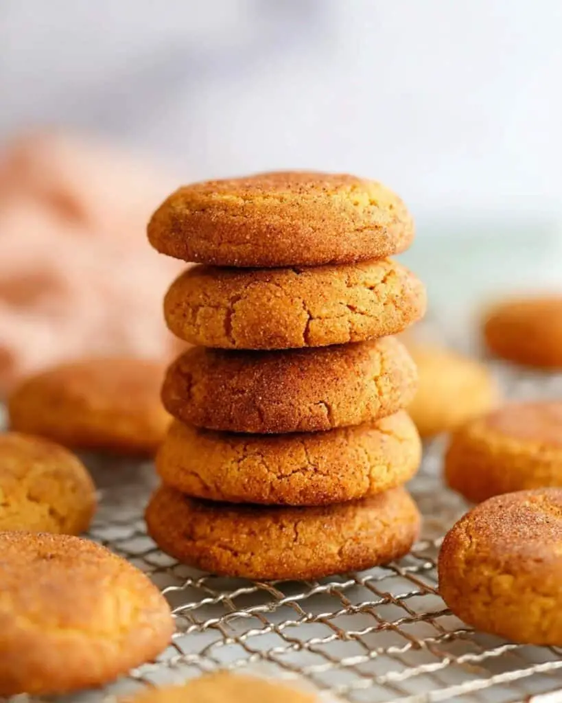 Keto Pumpkin Snickerdoodle Cookies Recipe