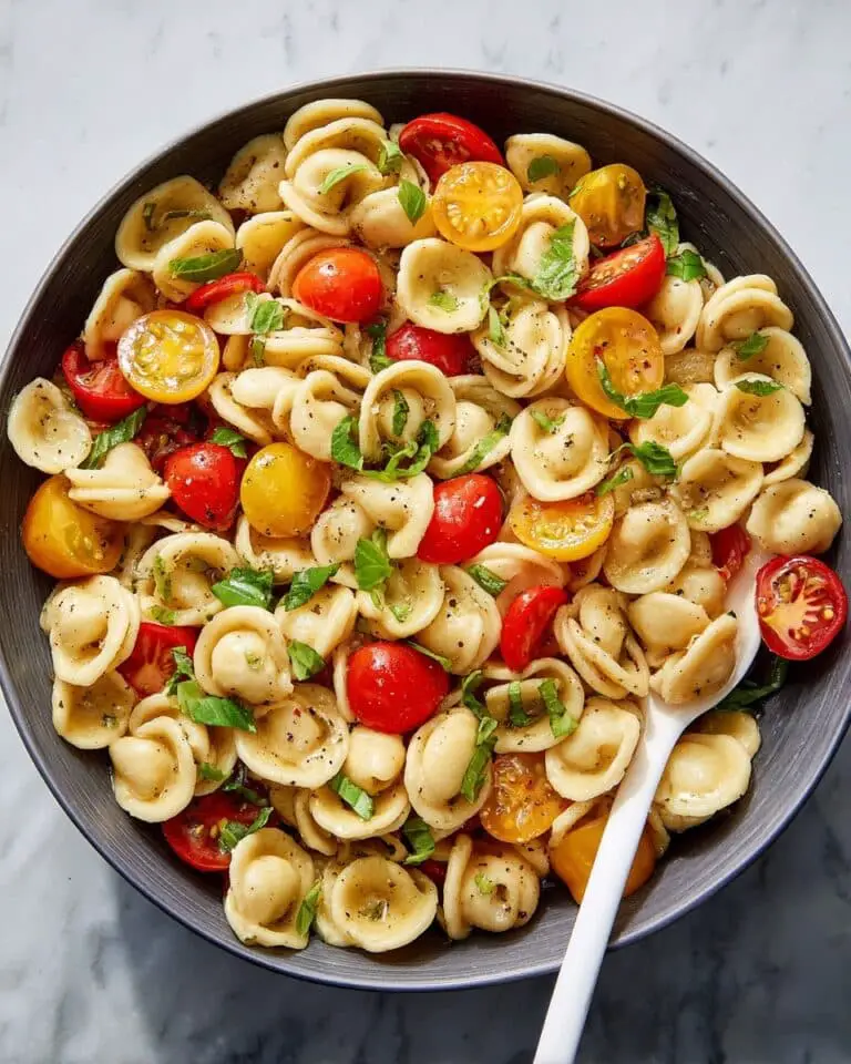 Bruschetta Pasta Salad Recipe