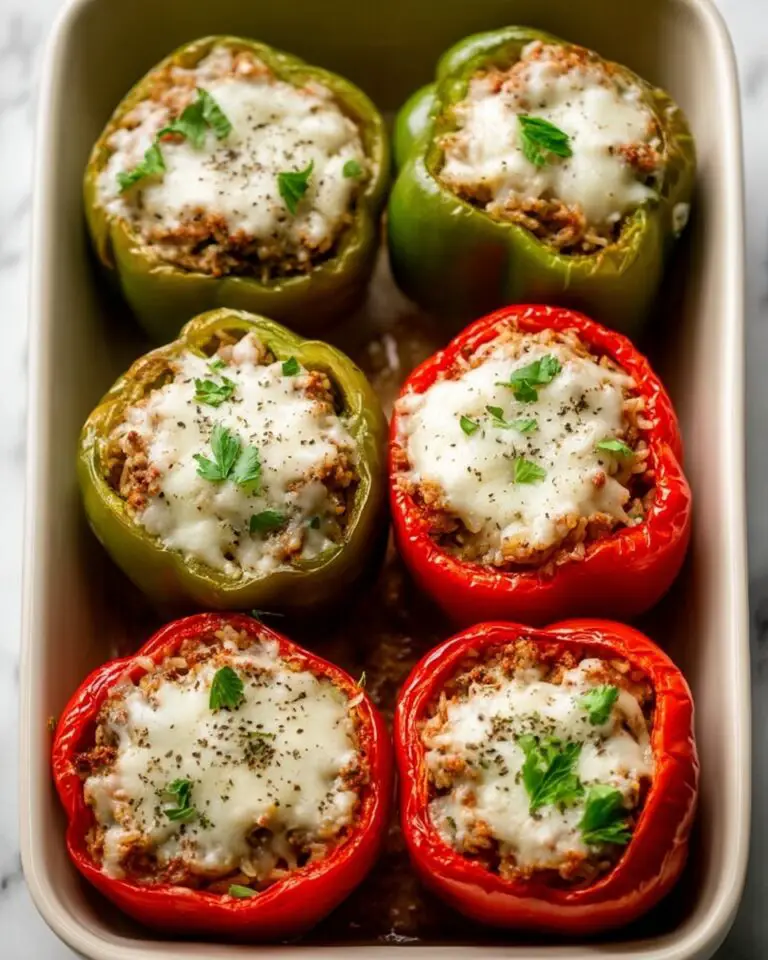Sausage Stuffed Peppers Dinner Recipe