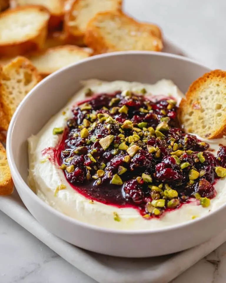 Cranberry Whipped Feta Dip Recipe