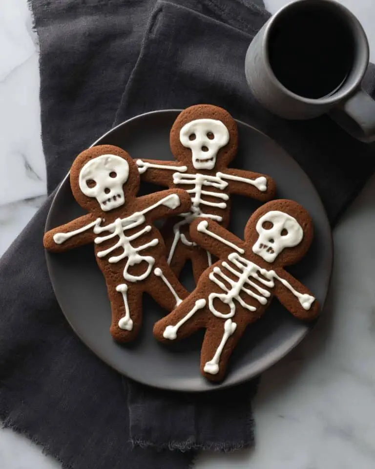 Chocolate Skeleton Cookies Recipe