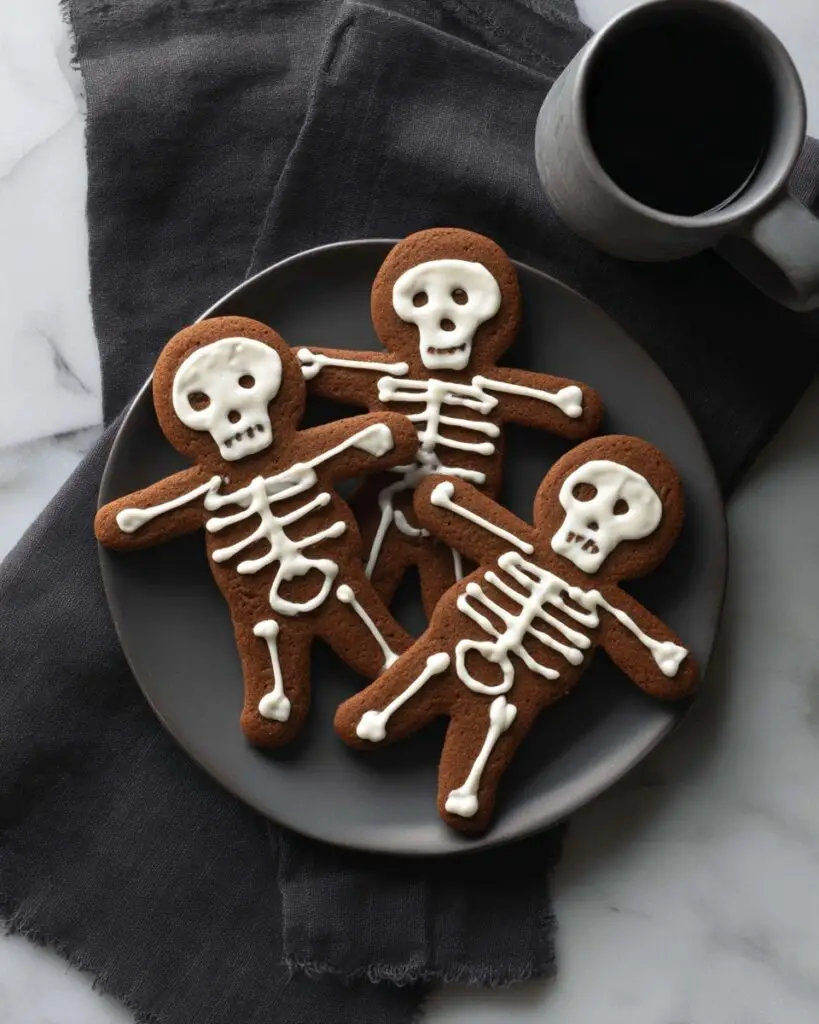 Chocolate Skeleton Cookies Recipe