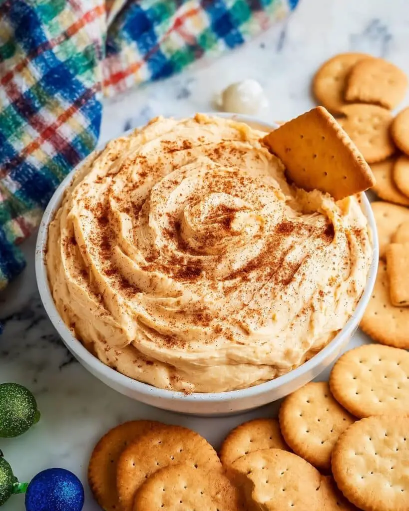 No Bake Pumpkin Cheesecake Dip Recipe