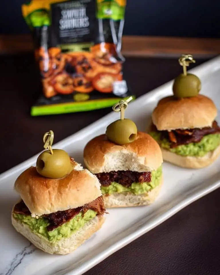 Halloween Appetizer Monster Sliders Recipe