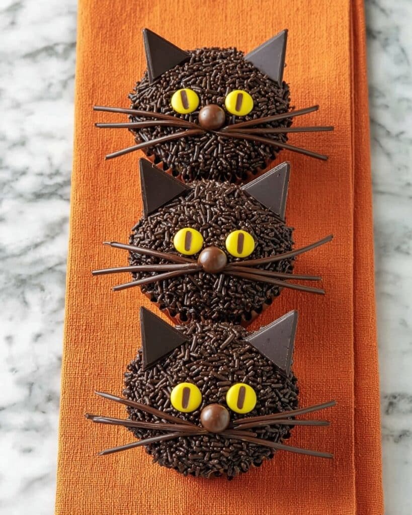 Black Cat Cupcakes Recipe