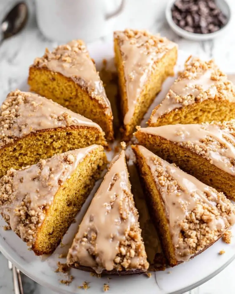 Pumpkin Coffee Cake with Cinnamon Streusel Recipe