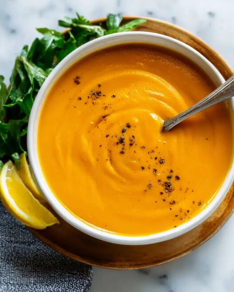 Roasted Carrot and Swede Soup with Warm Spices Recipe