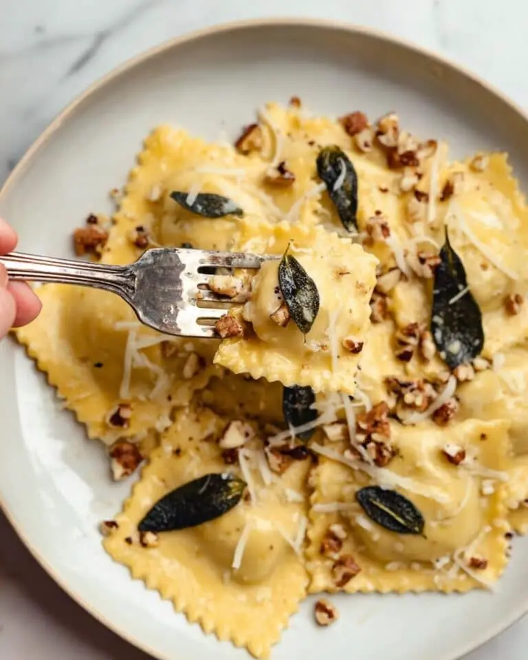 Brown Butter Sauce for Pumpkin Ravioli Recipe